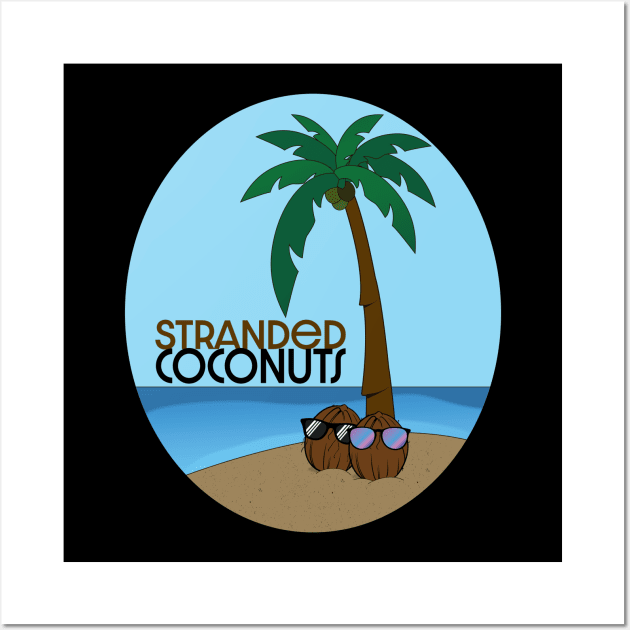 Stranded Coconuts Wall Art by KevinWillms1